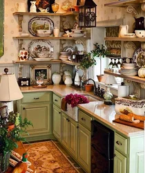 Kitchens in Provence colors photo