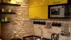 Кухни с искусственным камнем фото