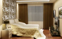 Suspended ceilings in the bedroom design photo