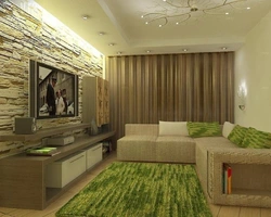 Современный дизайн интерьера зала гостиной фото