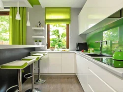 Modern Kitchens In Green Tones Photo