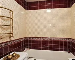 Оформление ванной комнаты плиткой фото