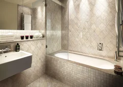 Bathroom Decoration With Tiles Photo