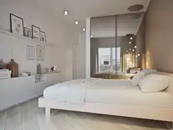 Дызайн спальні ў светлым стылі