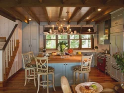 Rustic Kitchen Interior Photo