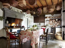 Rustic Kitchen Interior Photo