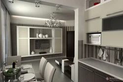 Kitchen hall in Khrushchev design