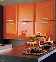 Orange Style Kitchen Photo