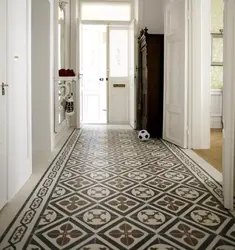 Tiles In The Hallway Design Modern Flooring Photo