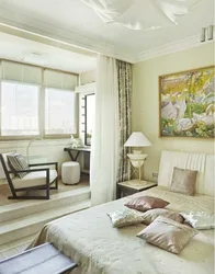 Фото спален квартир с балконом