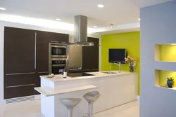 How to paint walls in the kitchen photo