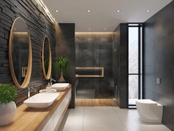 Bathroom design 2023 with toilet