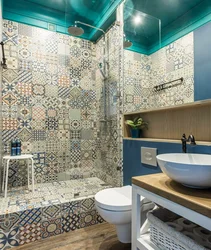 Mosaic Design In The Bath