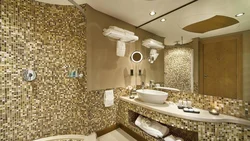 Mosaic design in the bath