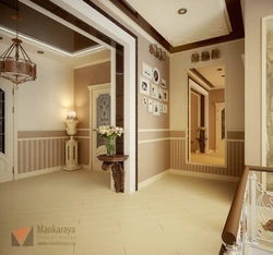 Interior of the hallway in your house photo design