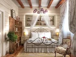 Bedroom in Provence style photo