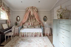 Bedroom In Provence Style Photo