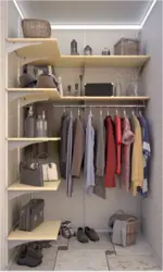 Фото мини гардеробной комнаты