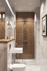 Bathroom design with tray