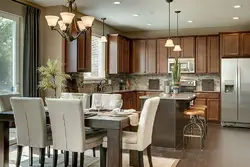 Kitchen Dining Room Interior Design Photo