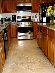 Photo Of Tiled Kitchen Floor