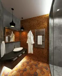 Loft Style In The Interior Of The Bath Photo