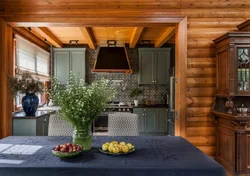 Kitchens In A Garden House Photo