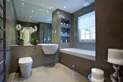Design Of A Bathroom With A Window In The House