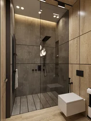 Bathroom Renovation With Shower Design Photo