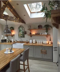 Country House Kitchen Interior Photo