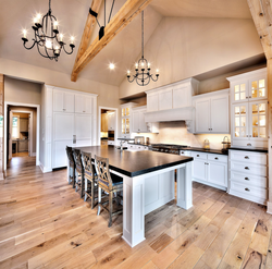 Country house kitchen interior photo
