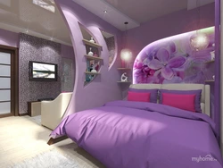 Design Of A Bedroom Combined With A Nursery In One Room