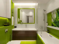 Ванна в зеленом цвете фото