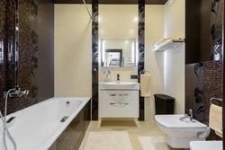 Brown Bathroom Design Photo