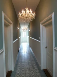 Lighting in the hallway interior photo