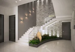 Photo of stairs in the house hallway