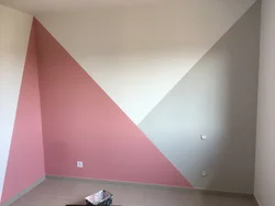 Окрашенные стены в квартире фото