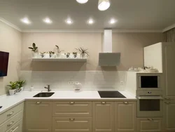Kitchen Without Upper Cabinets Straight Design