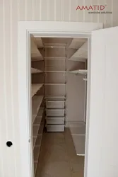 Small dressing rooms from the pantry photo