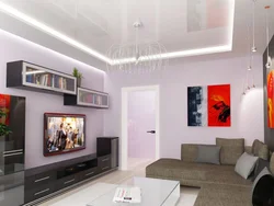 Living room design 18 meters