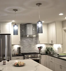 Lighting for the kitchen photo in the interior