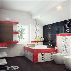 Bathroom tile combinations photo design