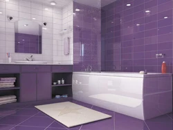 What Colors Go With Purple In A Bathroom Interior