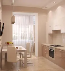 Bright modern kitchen in the interior