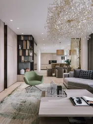 Modern living room interior 2023