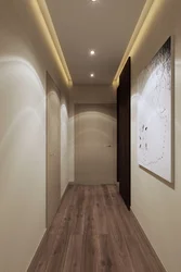 Suspended ceilings in the hallway photo design