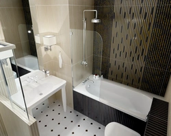 Plastic panels for bathroom photo design