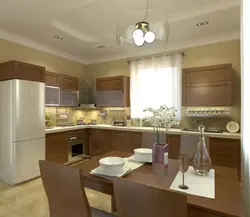 Kitchen Design In A Modern Style 15 Square Meters