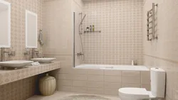 Cerama Marazzi Ванна Бөлмесінің Дизайнының Фотосуреті