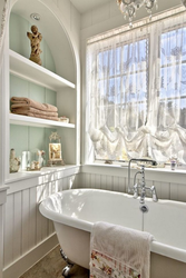 Bathroom design in Provence style photo